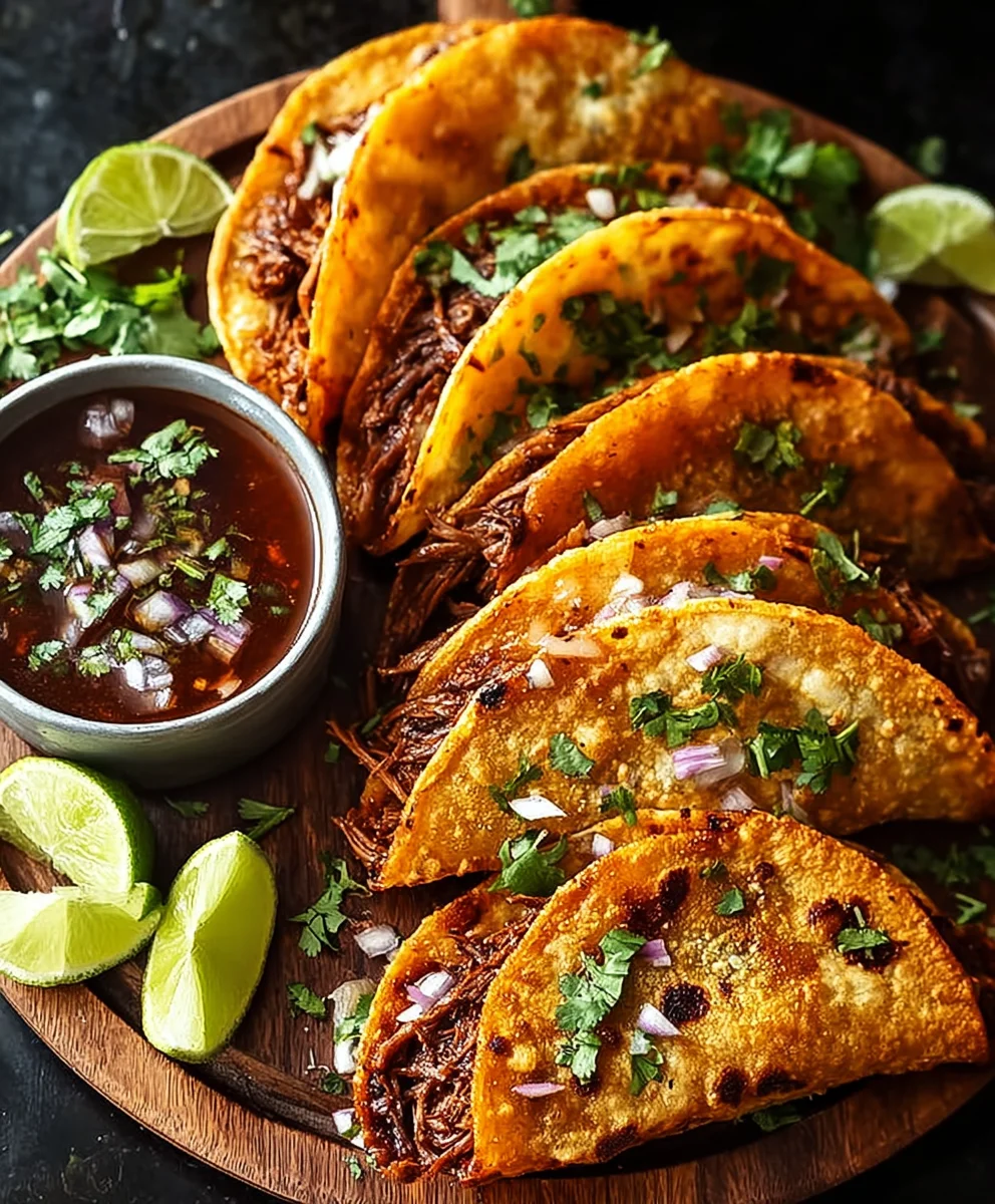 Authentic Beef Birria Tacos-Flavorful & Delicious