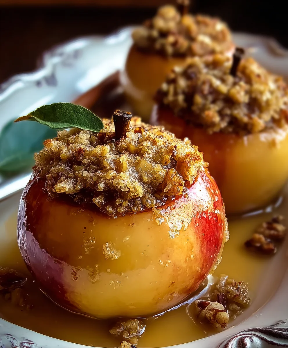 Easy Stuffed Baked Apples Recipe - Delicious Dessert