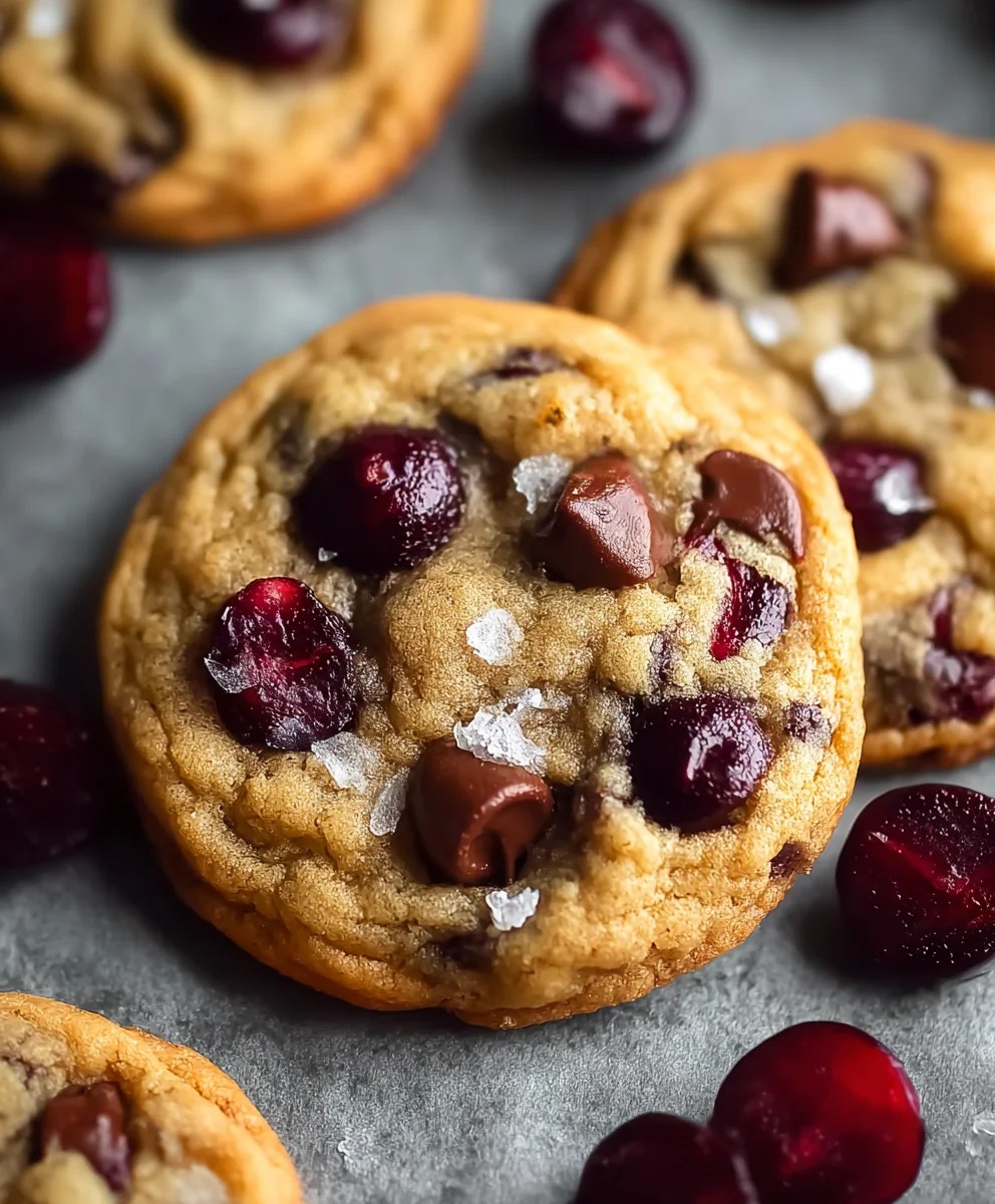 Cherry Chocolate Chip Cookies Recipe-Deliciously Sweet Treats