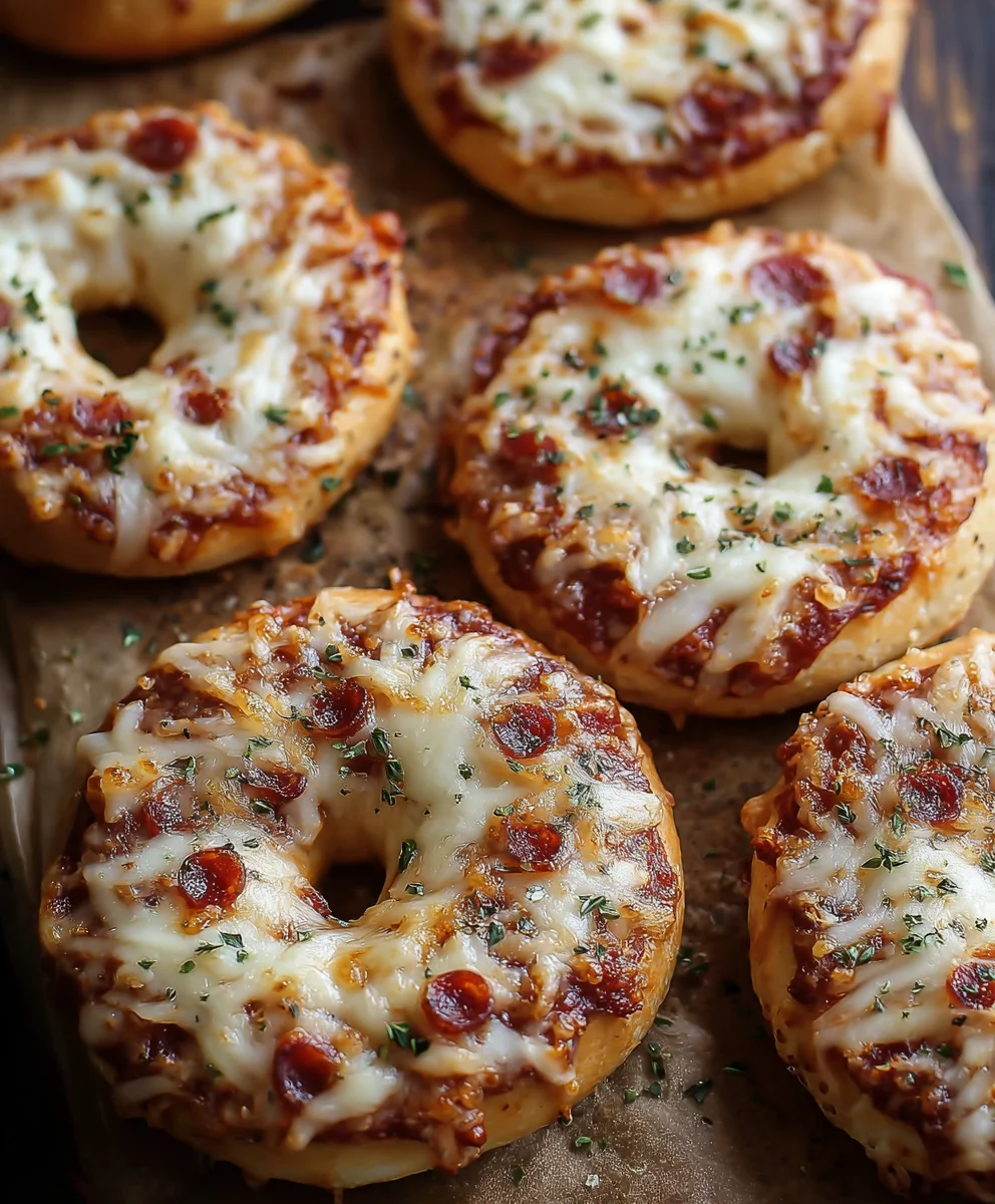 Easy Homemade Pizza Bagels - Quick & Delicious Recipe