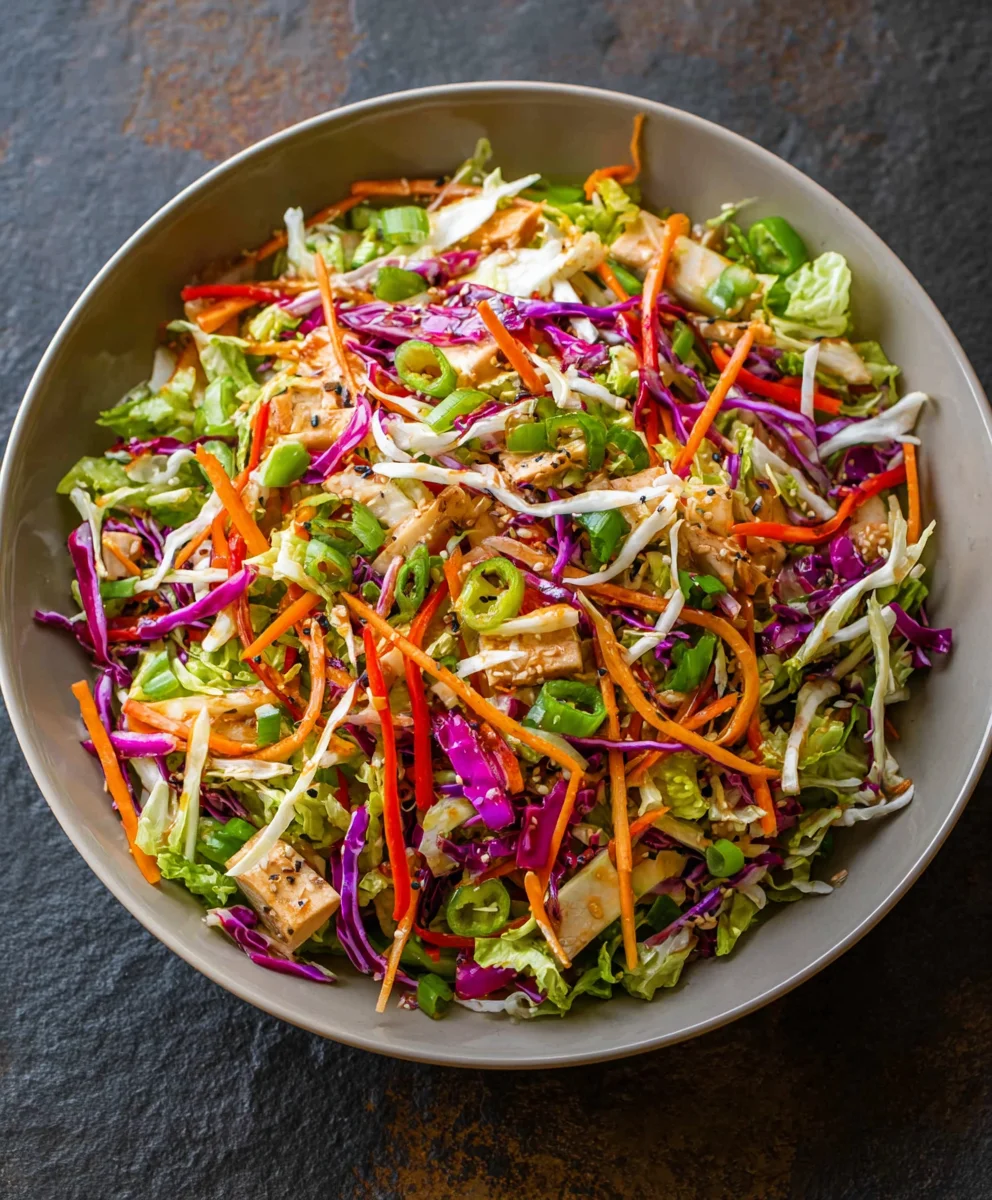 Quick Asian Chopped Salad - Easy & Delicious