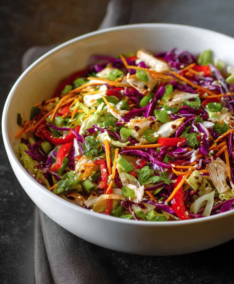 Quick Asian Chopped Salad - Easy & Delicious