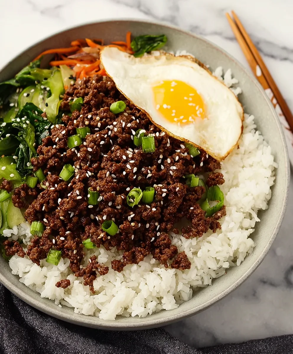 Quick Korean Beef Bowl 25-Minute Recipe