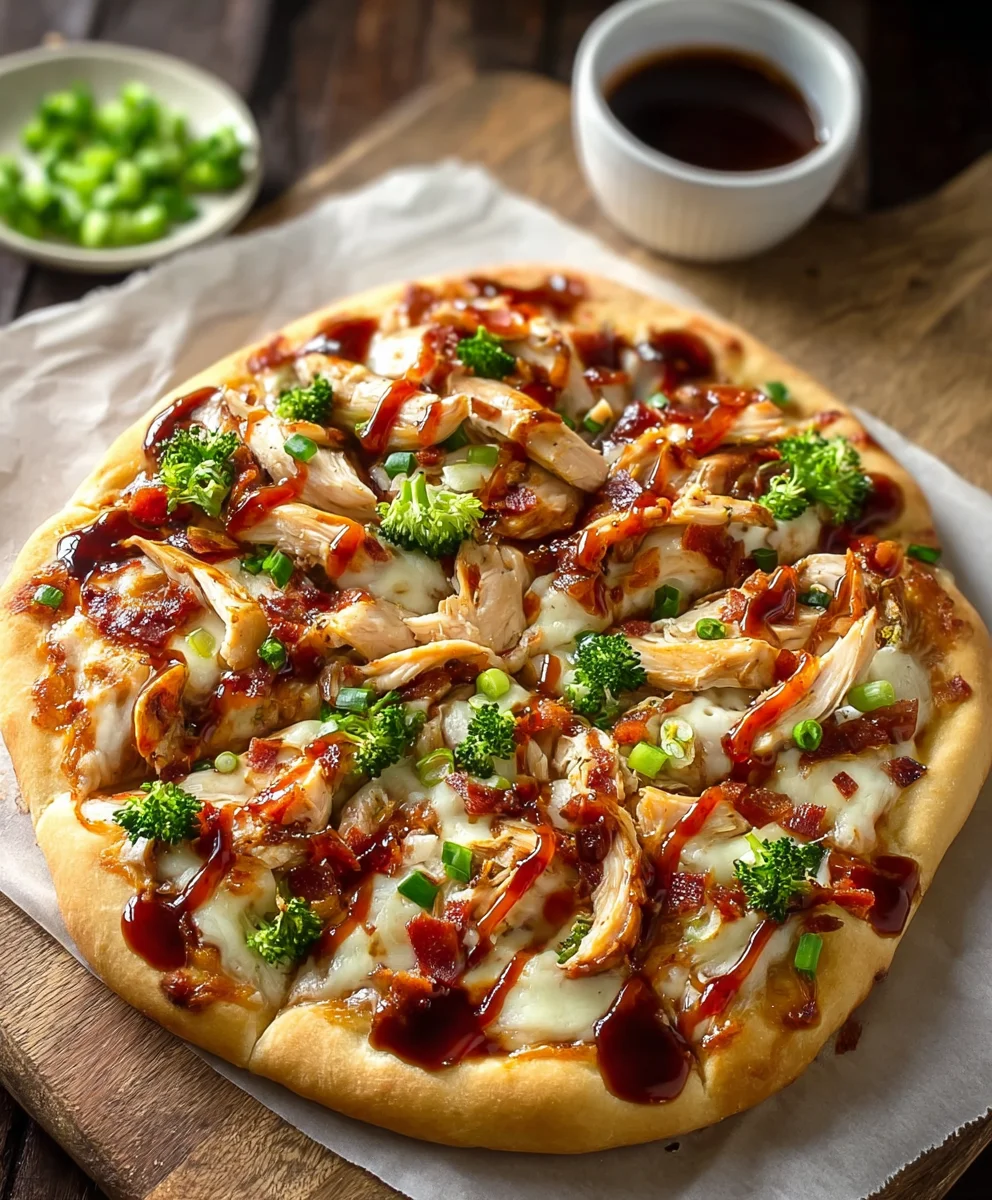 Delicious Teriyaki Chicken Pizza Recipe - Easy Home Cooking
