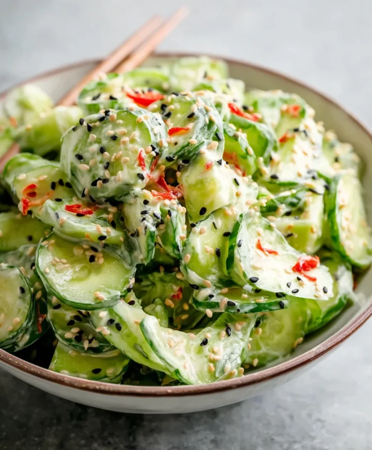 Easy California Roll Salad- Cucumber Inspired Delight