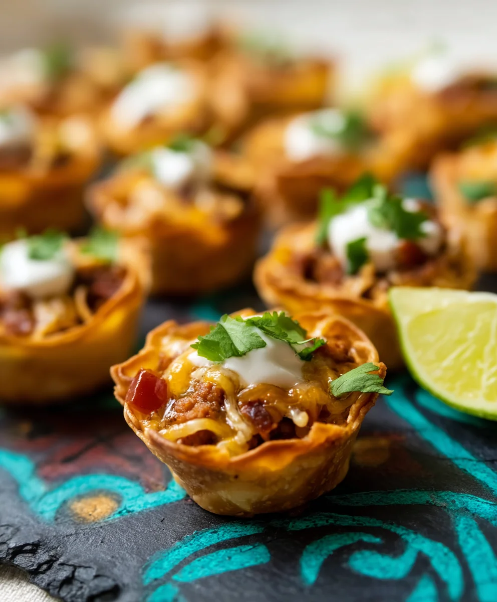 Taco Ranch Bites- Delicious Beef Appetizer Recipe