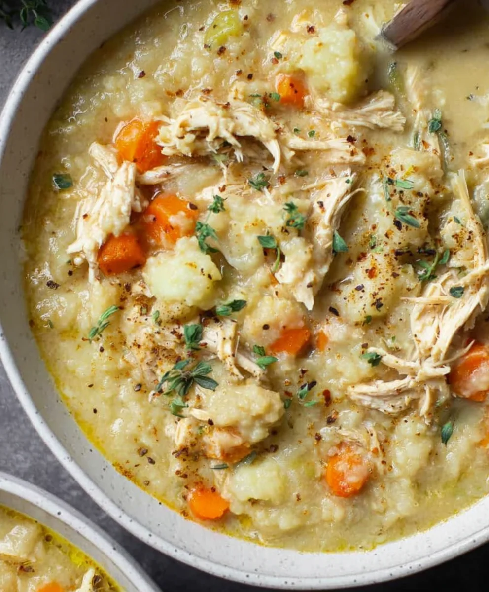 Minute Cauliflower Chicken Soup Anti Inflammatory