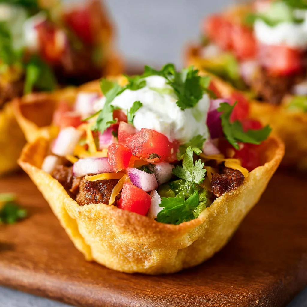 Easy Beef Taco Cups Quick Family Dinner