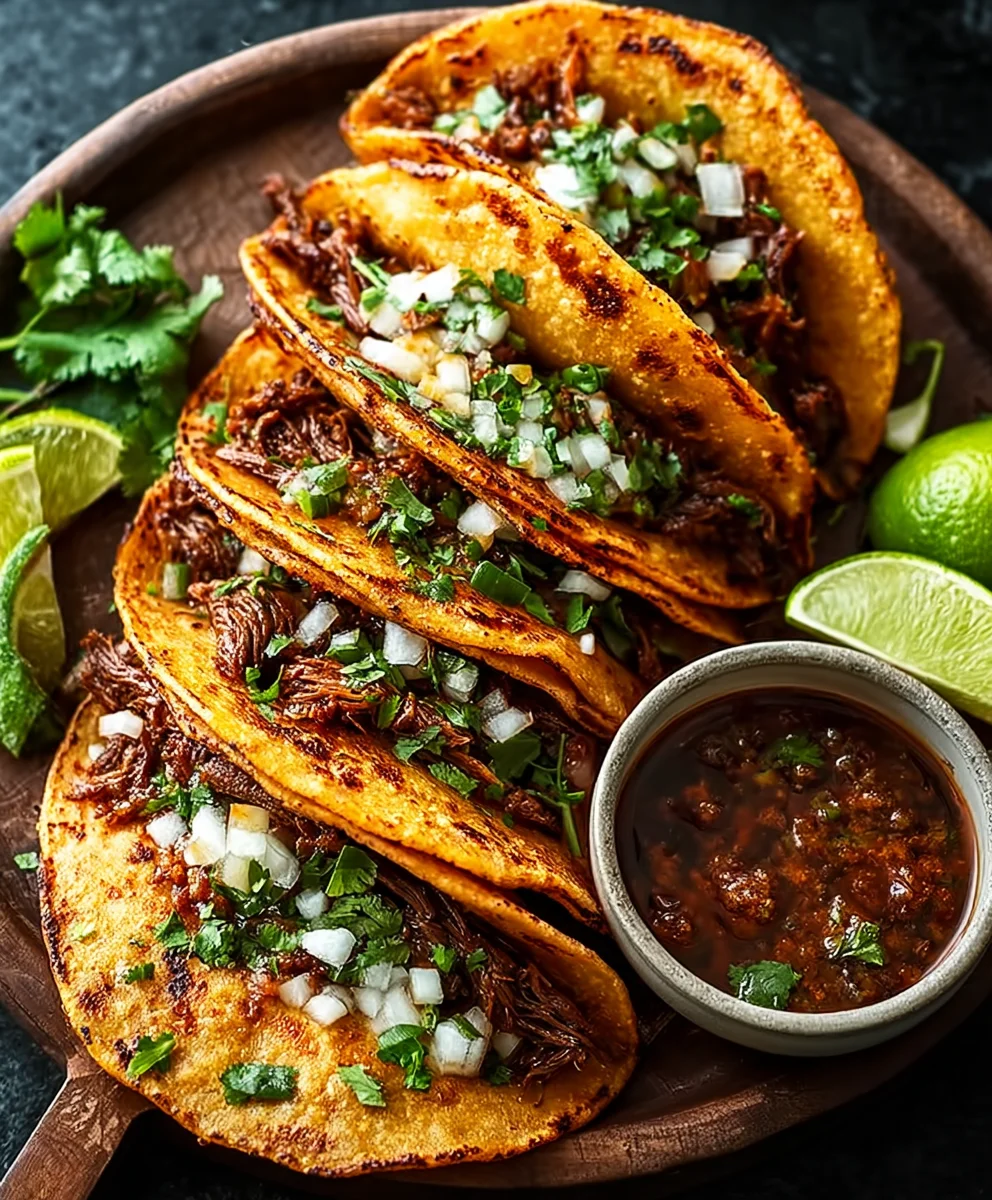 Authentic Beef Birria Tacos-Flavorful & Delicious