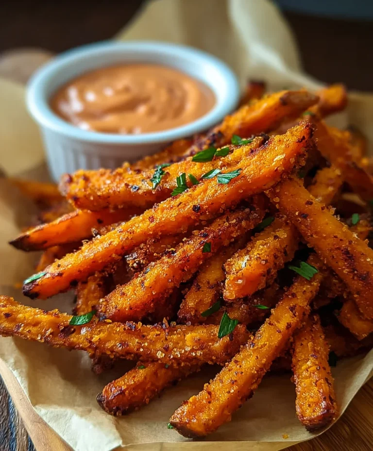 Crispy Oven Baked Sweet Potato Fries – Easy Recipe
