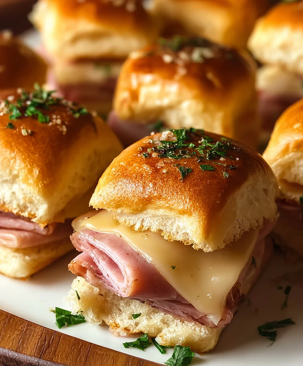 Easy Beef Beef Ham Swiss Sliders - Quick & Delicious