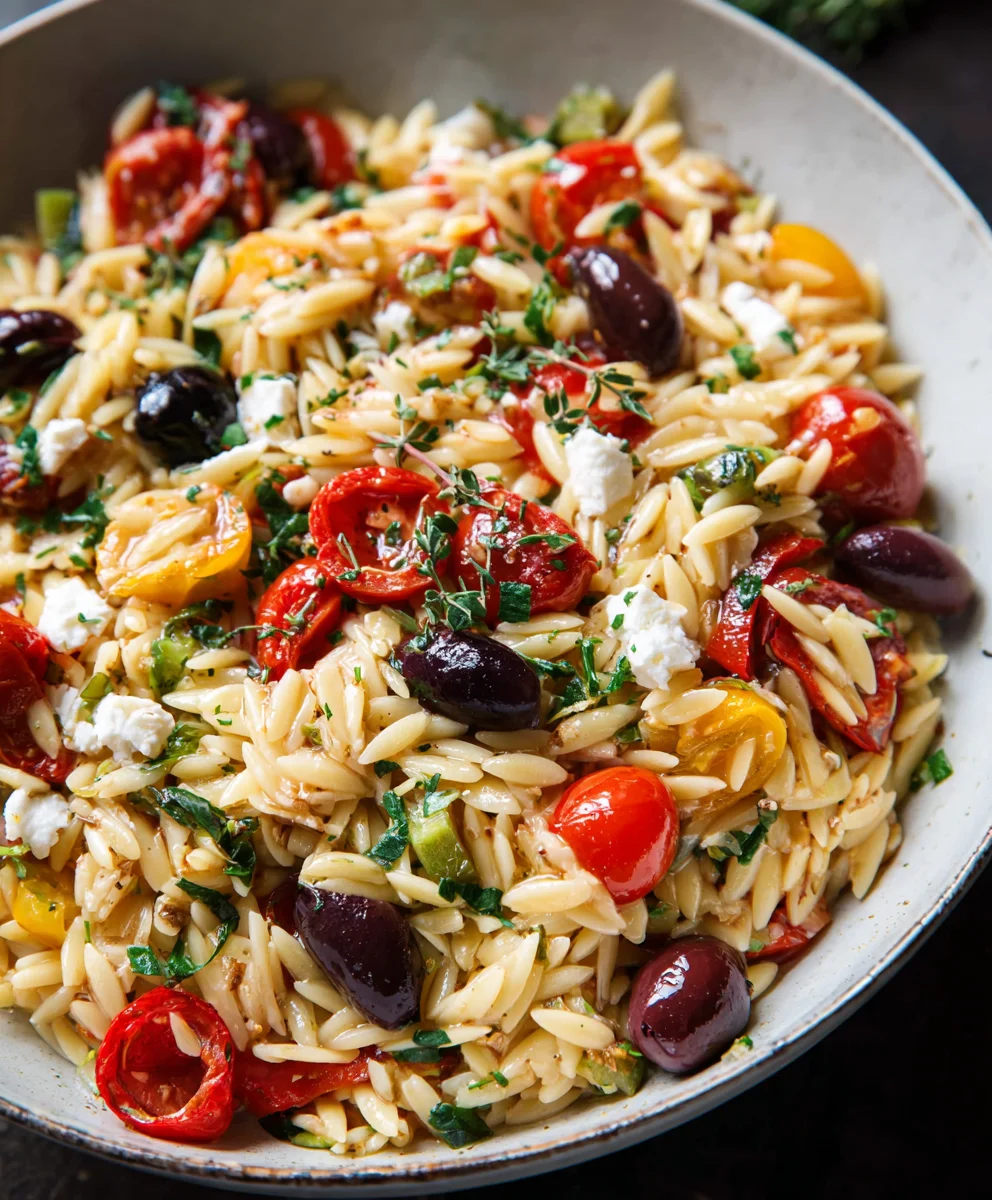 Easy Greek Orzo Recipe - Flavorful Beef Dish