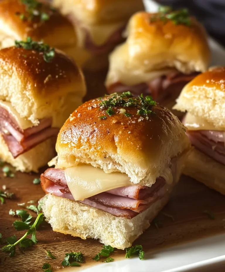 Easy Beef Beef Ham Swiss Sliders – Quick & Delicious