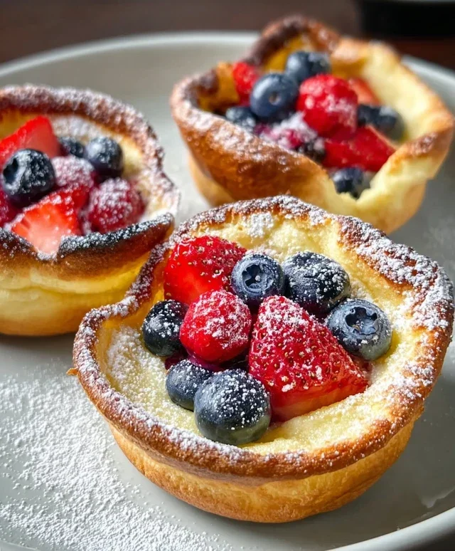 Mini Berry Dutch Babies
