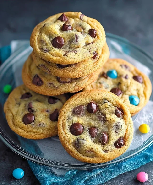 Easter Chocolate Chip Cookies