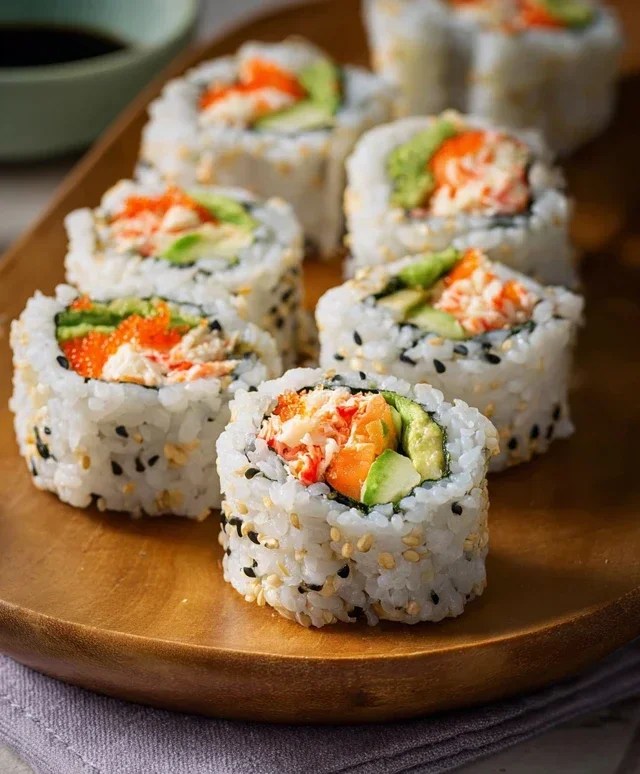 Kani Sushi (Spicy Crab Roll)