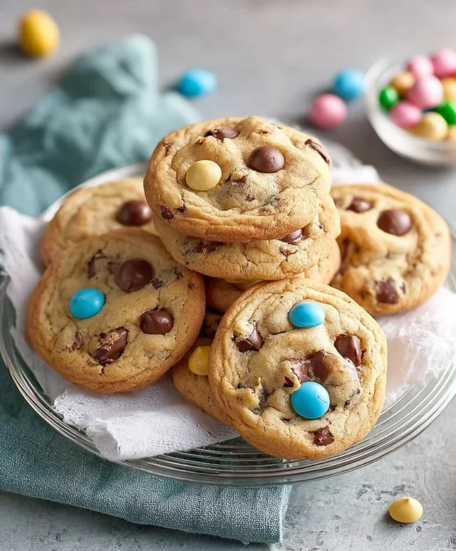 Easter Chocolate Chip Cookies