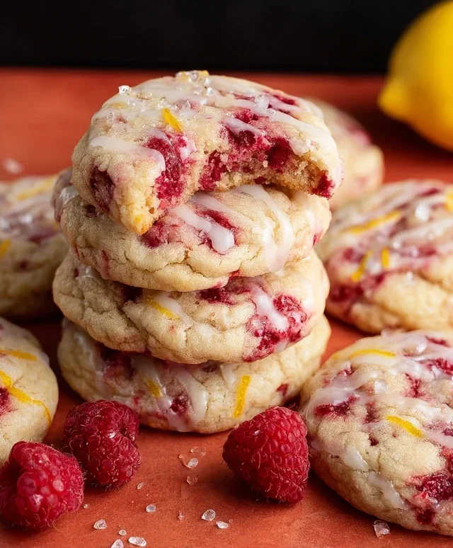 Lemon Raspberry Cookies