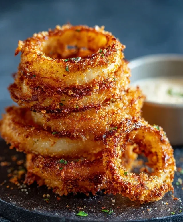 Viral High-Protein Keto Onion Rings Hack (No Breadcrum extract extractbs, No Frying!)