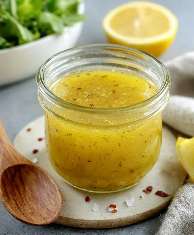Basic Lemon Vinaigrette Dressing