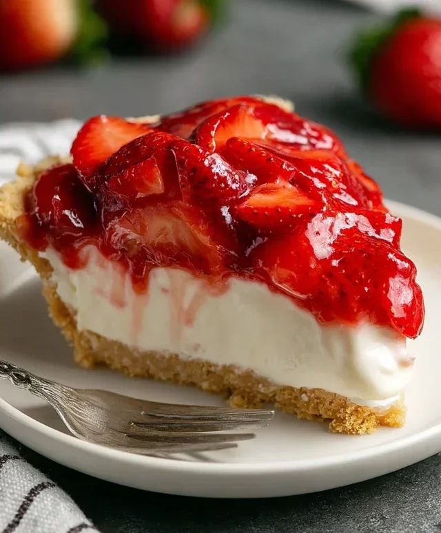 Strawberry Cream Cheese Pie