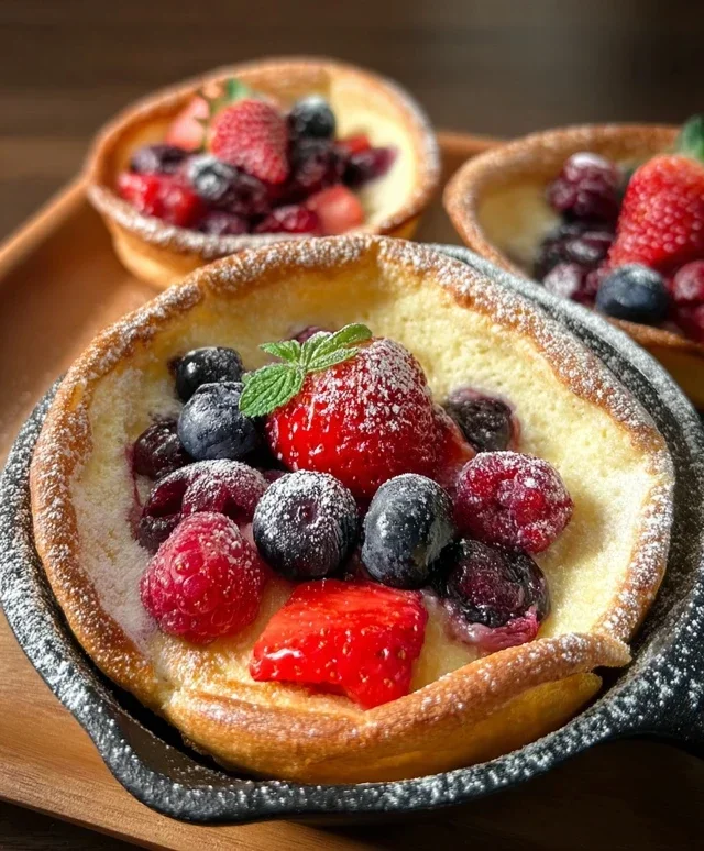 Mini Berry Dutch Babies